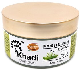 Khadi Aloe Vera Face Pack - 100Gm