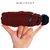 Style Homez Luxury Collection UV Coated 3-Fold MO-DU Umbrella, 100 cm Carmine Color