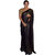 Fabrica Shoppers Black Silk Saree