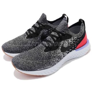nike epic react flyknit grey running shoes price