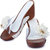 Sapatos Women White Slip-On Wedges