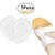 Curafoot Anti Slip Silicon Shoes Pad Foot Gel High Heels Toe Pads Insole Ba