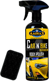 Amwax White Car and Bike Body Polishes 500ml