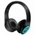Adcom Luminosa - Wireless Bluetooth LED  Headset/Headphone with Mic  LEDs for All Smartphones  IPhones - (Black)