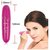 Tradeaiza Mini 208 Face Massager for Women  Wrinkle Eye Bag Remover Massager-0005 (Pink/White)