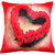 Welhouse India Heart Print For  Your Special One Cushion Cover