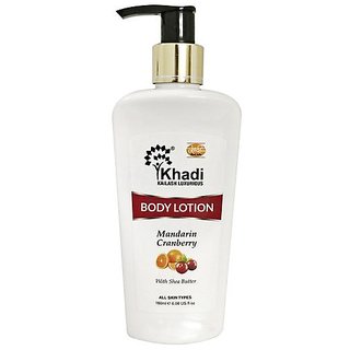 Khadi Mandarin Body Lotion 180ML (Pack of 3)