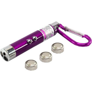 Laser LED Light with Key Chain - 1 Pc