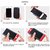 Redmi Note 6 Pro Front Back Case Cover Original Full Body 3 in 1 Slim Fit Complete 360 Degree Protection  Black Red