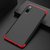 Samsung A7 2018 Front Back Case Cover Original Full Body 3 in 1 Slim Fit Complete 360 Degree Protection  Black Red