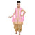 Saarah Multicoloured Patiala Suit Set For Girls