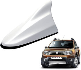 Auto Addict Premium Quality Car White Shark Fin Replacement Signal Receiver For Renault Duster