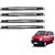 Auto Addict Stainless Steel, Plastic Car Bumper Guard  (Black, Silver, Pack of 4 Bumper Protector For Maruti Suzuki Eeco