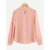 Code Yellow Women's Pink Casual Full Sleeves Pearl Top