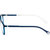 Cardon Matte Blue Cateye Full Rim EyeFrame For Kids