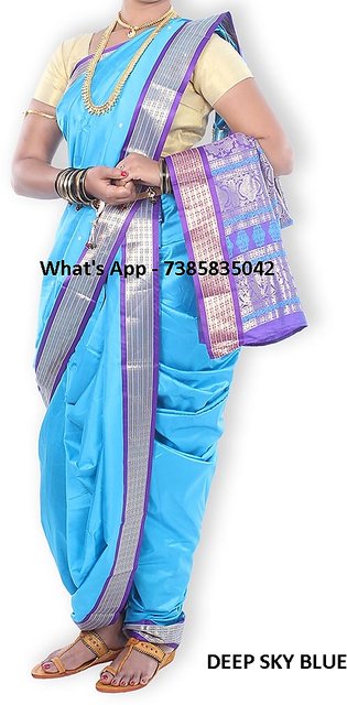 How to Wear Nauvari Saree - Get Traditional Marathmoli Look in Simple Steps