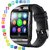 Q18 Bluetooth Unisex Smartwatch With Sim Card Slot For Android Smart Phones, Ios - Black