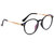 TheWhoop Full Rim Clear Round Unisex Spectacle Frame  Stylish Transparent Nightwear Eyeglasses for Men and Women