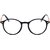 TheWhoop Full Rim Clear Round Unisex Spectacle Frame  Stylish Transparent Nightwear Eyeglasses for Men and Women