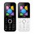 Niamia CAD 1 Basic Keypad Feature Mobile Phone Combo (Black / White)