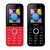 Niamia CAD 1 Basic Keypad Feature Mobile Phone Combo (Red / Black)
