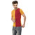 Ample Red and Sky Bule Half Sleeve Casual Men's T-Shirt
