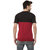 Ample Black and red  Casual Men's T-Shirt