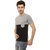 Ample black and gray  Casual Men's T-Shirt