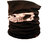 High Quality Unisex Smilling Ghost Black Multifunctional Headbuff/Headwrap/Bandana (Pack of 2)