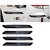 Auto Addict Double Chrome Bumper Protector Set of 4 Pcs For Renault Duster