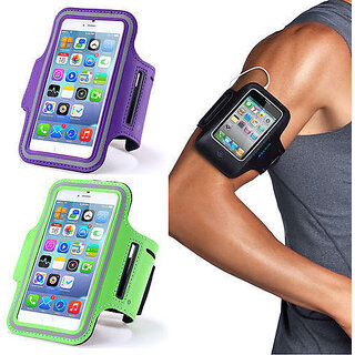 KSS  Sports Running, Gym Anti-slip Ultra-Light Weight Armband Mobile Holder All Smartphone