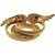 Lucky Jewellery Designer Gold Plated Kamarband White Rhinestone Waist Belt Udyanam Kamar Patta For Girls And Women
