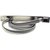 Lucky Jewellery Designer Silver Plated Kamarband White Rhinestone Waist Belt Udyanam Kamar Patta For Girls And Women