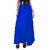 Raabta Womens Royal Blue Skirt With Belt