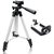 CloudD Tripod- 3110 Fordable Tripod with Mobile Clip Holder Bracket, Fully Flexible Mount, Stand with 3D Head  Quick Release Plate for Mobile, DSLR, Action Camera (Black)