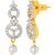Voylla Beautiful Dainty Drop Earrings with Pearls