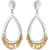 Voylla Stylish Danglers Adorned With Tiny Golden Rings