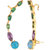Voylla Colorful Stone Decked Trendy Pair of Ear Cuffs