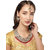Zaveri Pearls Gold Tone Traditional Kundan & Dangling Beads Necklace Set-ZPFK8445