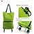Foldable Green Shopping Trolley or Hand Bag