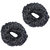 GadinFashion Fancy Rubber Juda Hair Band For Women And Girls  Juda Accessories For Women Set Of 2 (Black)