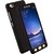 360 Degree Full Body Protection Front & Back Case Cover (iPaky Style) with Tempered Glass for VIVO Y51  - BLACK