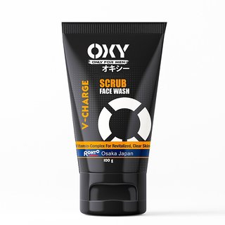 OXY V-Charge Scrub Face Wash, 100g Face Wash (100 g)