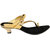 Altek Stylish Gold Patent Heel For Women (foot-1389-gold-p200)