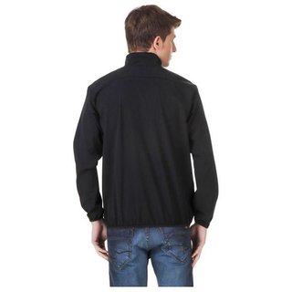 nike black polyester jacket
