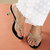 Altek Stylish Gold Heel Sandal for Women (foot-1332-gold-p175)
