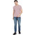 SBO Fashion Multicolor Round Neck Trendy Men's T-Shirt 5264Red
