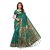 SOFTIEONS E-COMMERCE Women's Multicolor Floral Art Silk Saree With Blouse