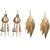 AH Earring For Girls , Womens  Stylish Modern,Traditional  Combo of 2 pcs  Latest Fancy Earring  - Gold color ( 2 Pcs )