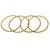 JewelMaze Maroon Austrian Stone Gold Plated Set Of 4 Bangles -1401617